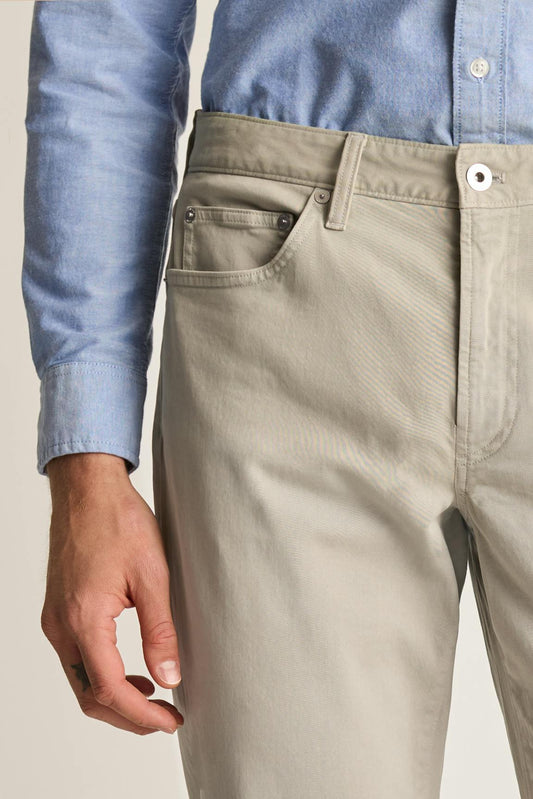 Italian Brushed 5-Pocket Pants