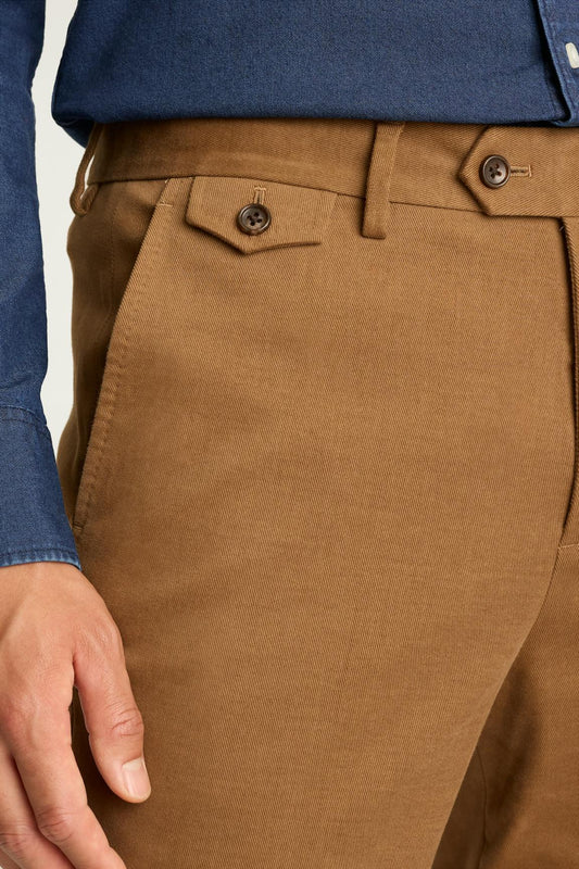 Jetsetter Italian Brushed Cotton Dress Pant