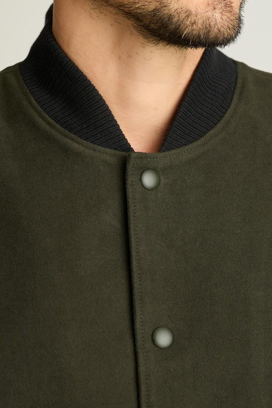 The Italian Moleskin Bomber