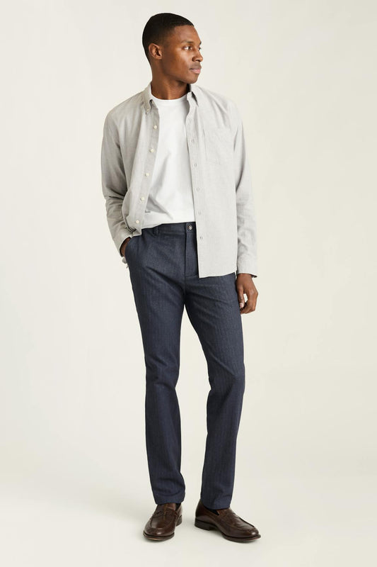 Brushed Herringbone Chino
