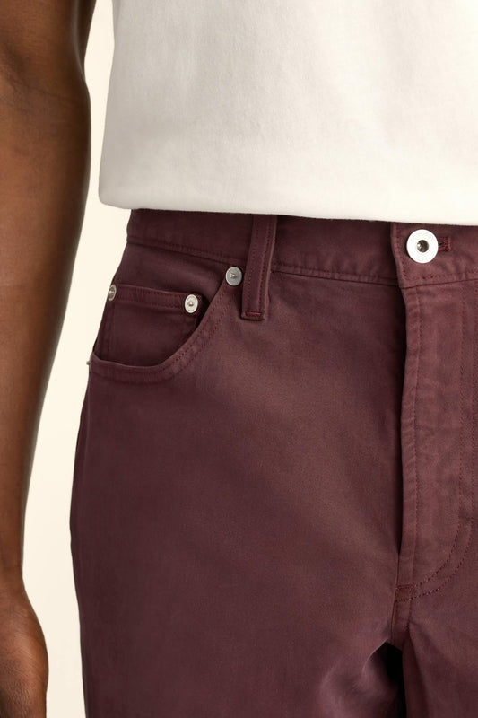 Italian Brushed 5-Pocket Pants