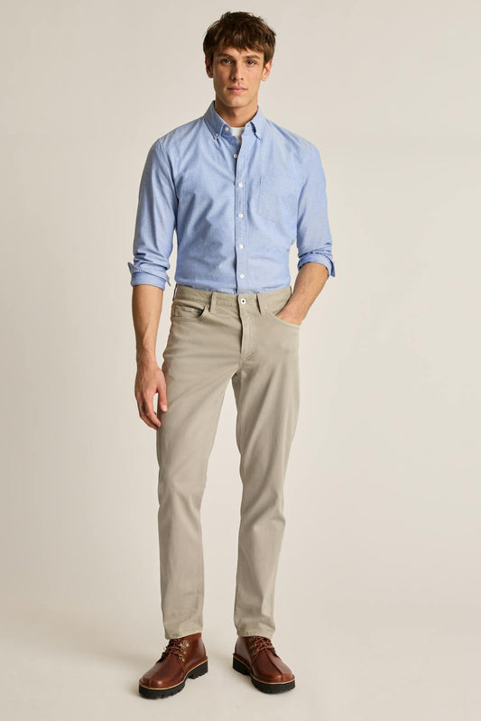 Italian Brushed 5-Pocket Pants