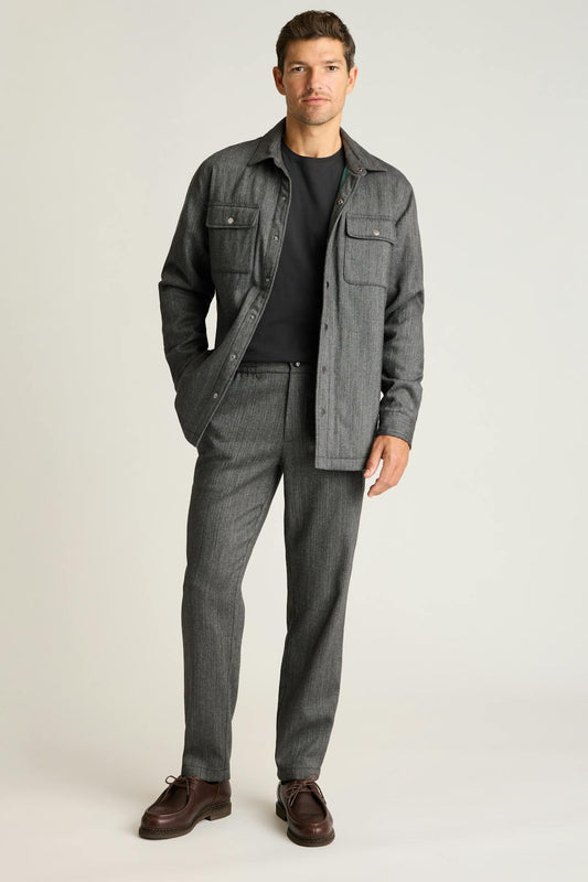 Wool Drawstring Trouser