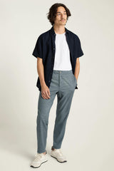 navy blue houndstooth