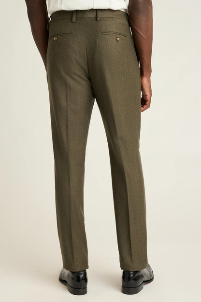 Jetsetter Italian Brushed Wool Dress Pant