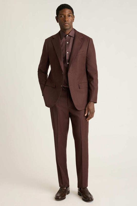 Jetsetter Italian Brushed Wool Dress Pant