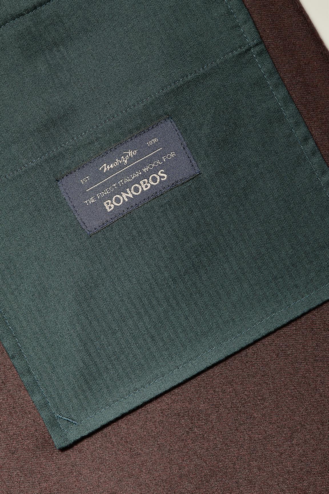 Jetsetter Italian Brushed Wool Dress Pant