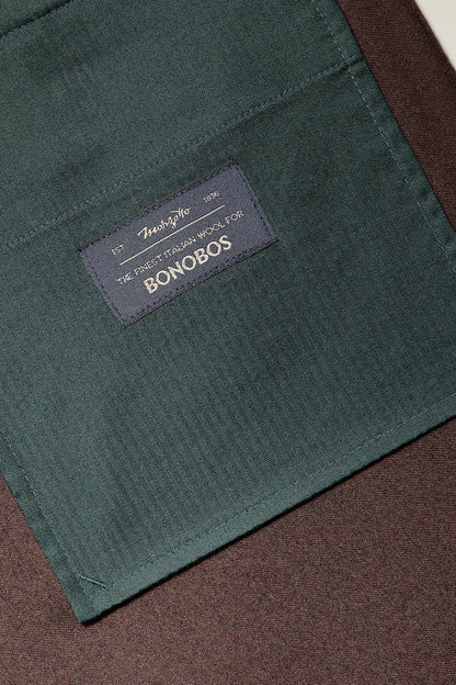 Jetsetter Italian Brushed Wool Dress Pant