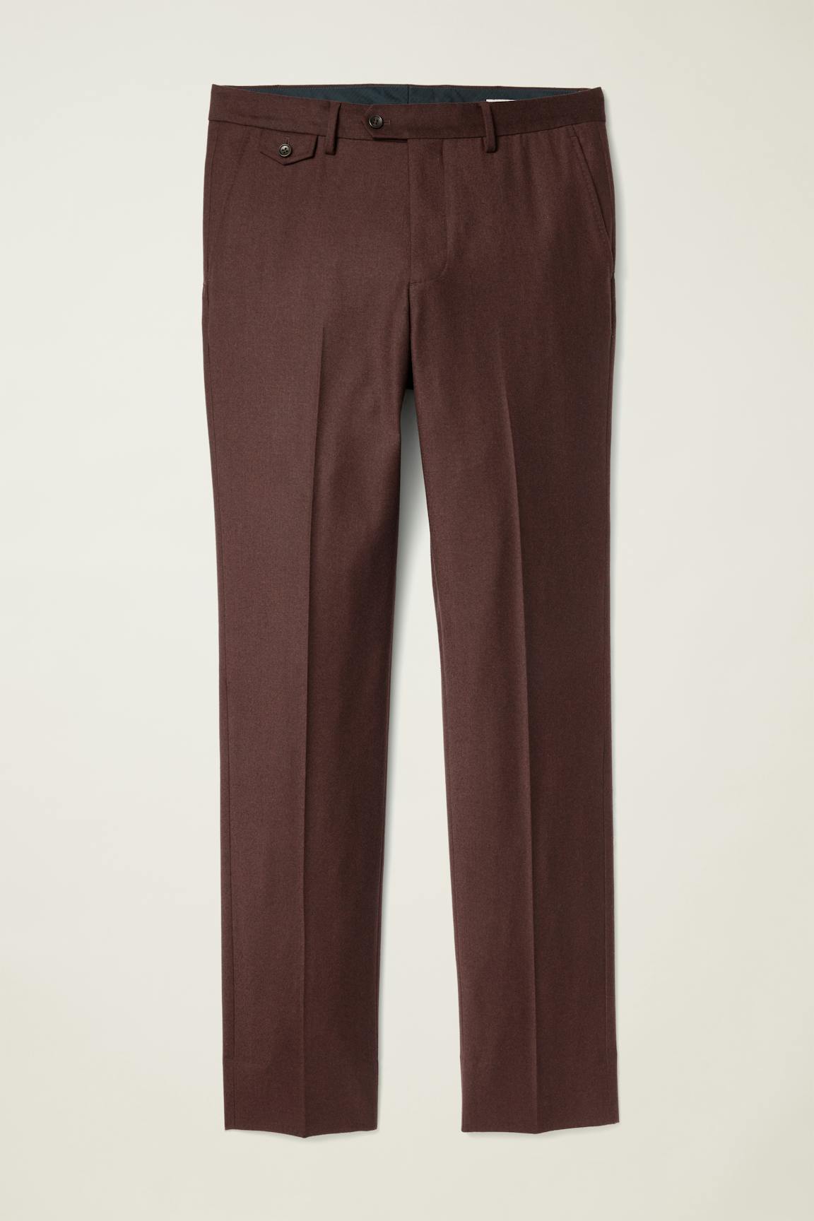 Jetsetter Italian Brushed Wool Dress Pant