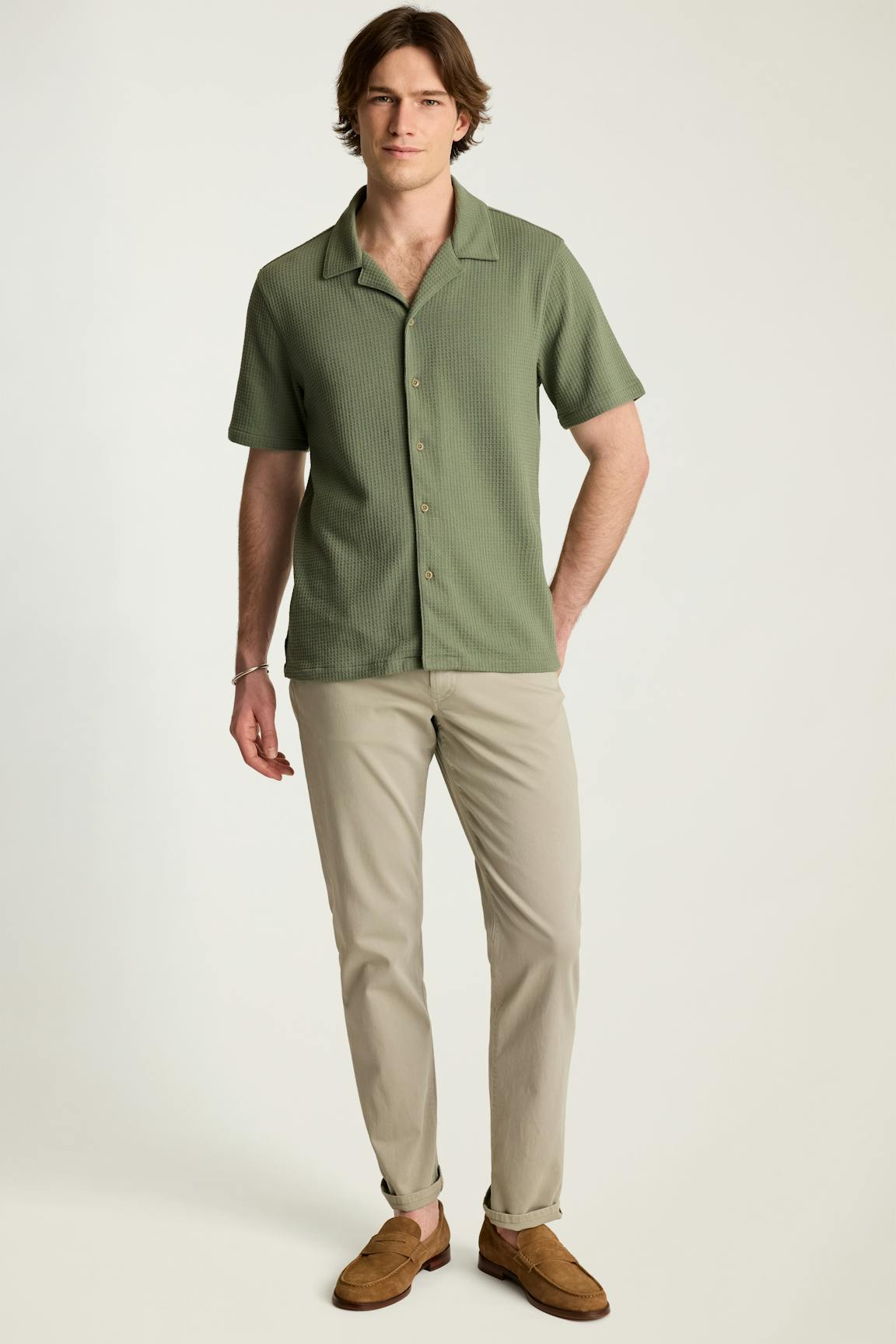 Waffle Cabana Shirt