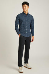 navy larchmont plaid