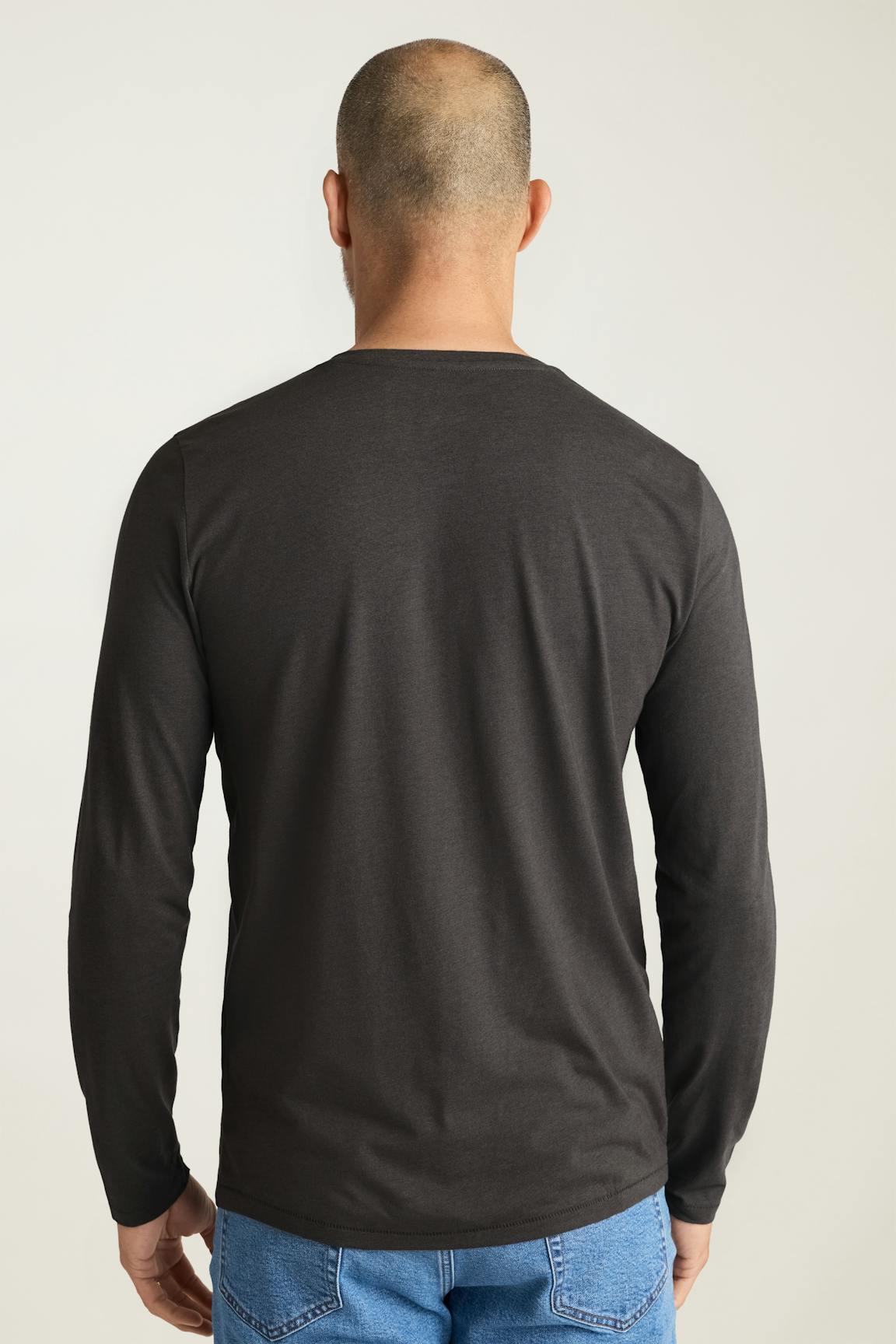 Pima Performance Long Sleeve Henley