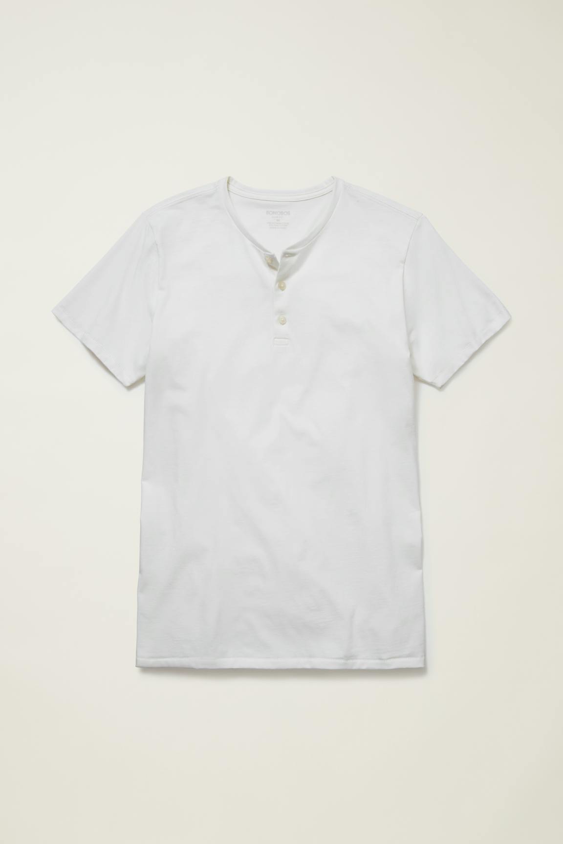 Pima Performance Short Sleeve Henley