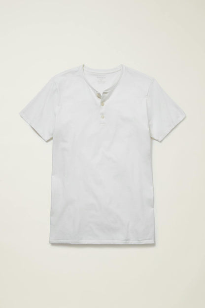 Pima Performance Short Sleeve Henley
