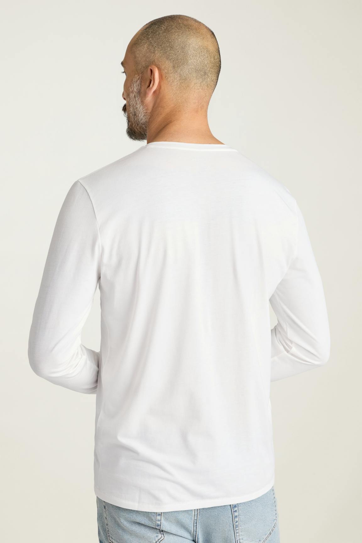 Pima Performance Long Sleeve Henley