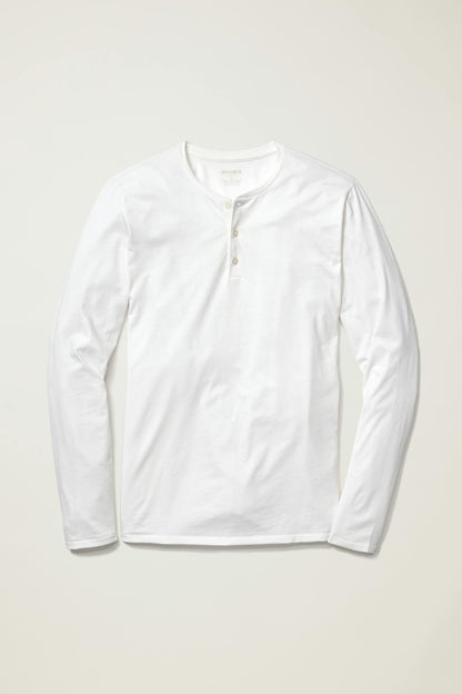 Pima Performance Long Sleeve Henley