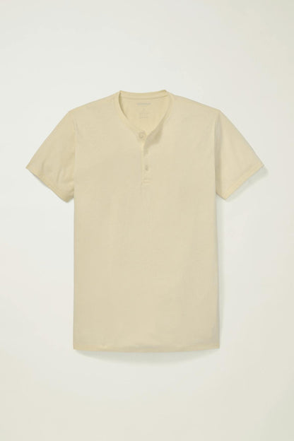 Pima Performance Short Sleeve Henley