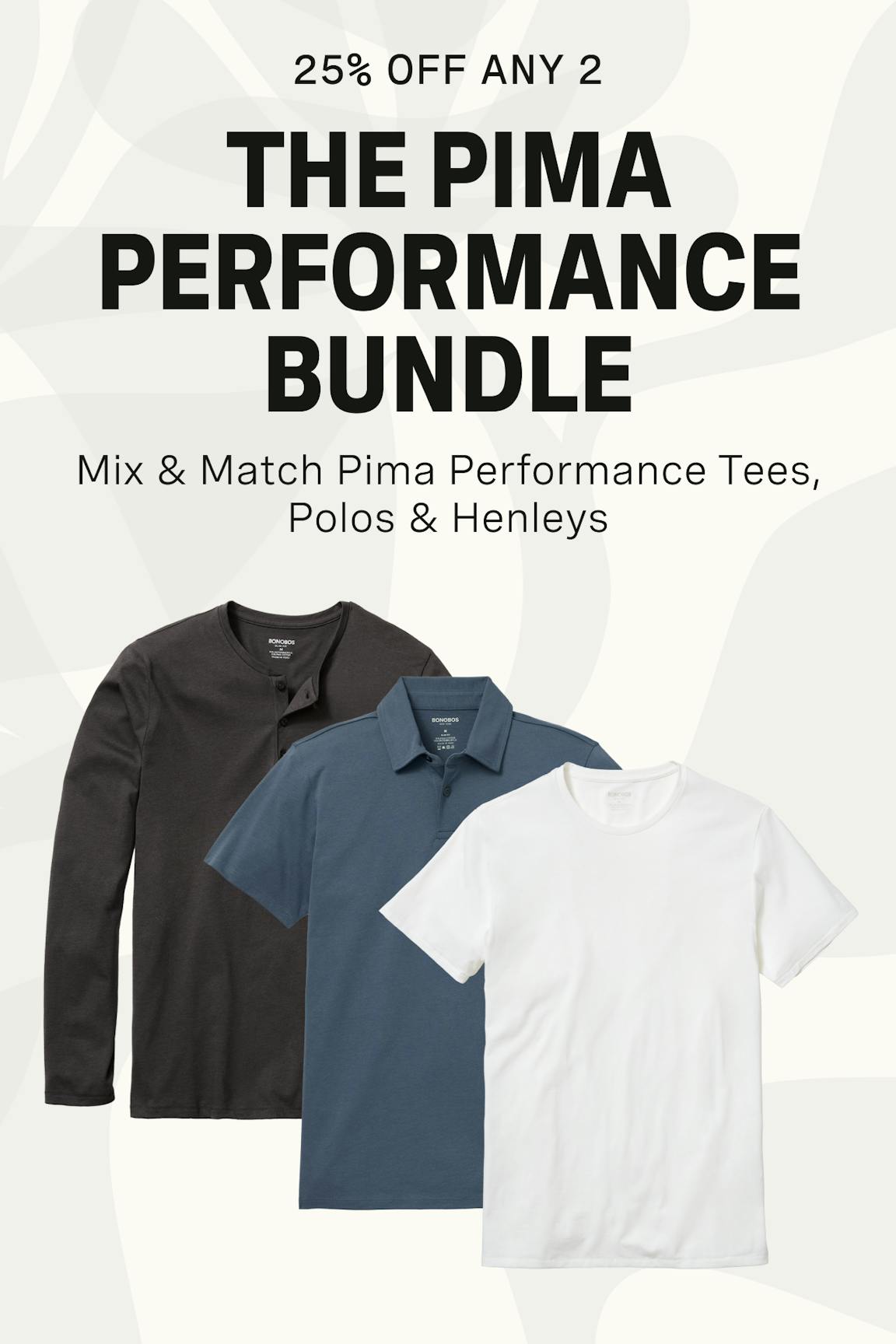Pima Performance Short Sleeve Henley