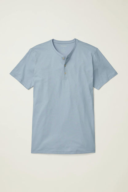Pima Performance Short Sleeve Henley
