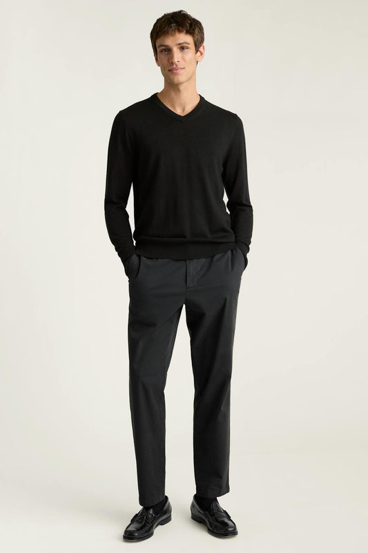 Washable Merino V-Neck Sweater