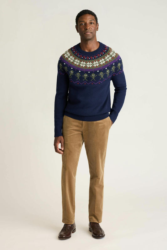 Phone Home Fair Isle Sweater