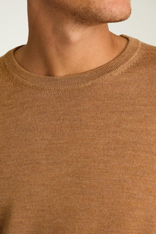 Washable Merino Crew Neck Sweater