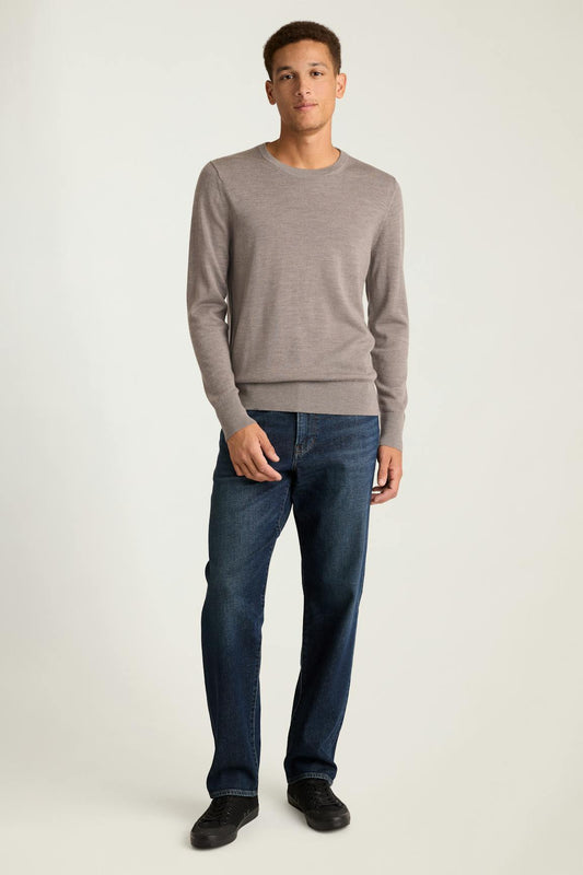 Washable Merino Crew Neck Sweater