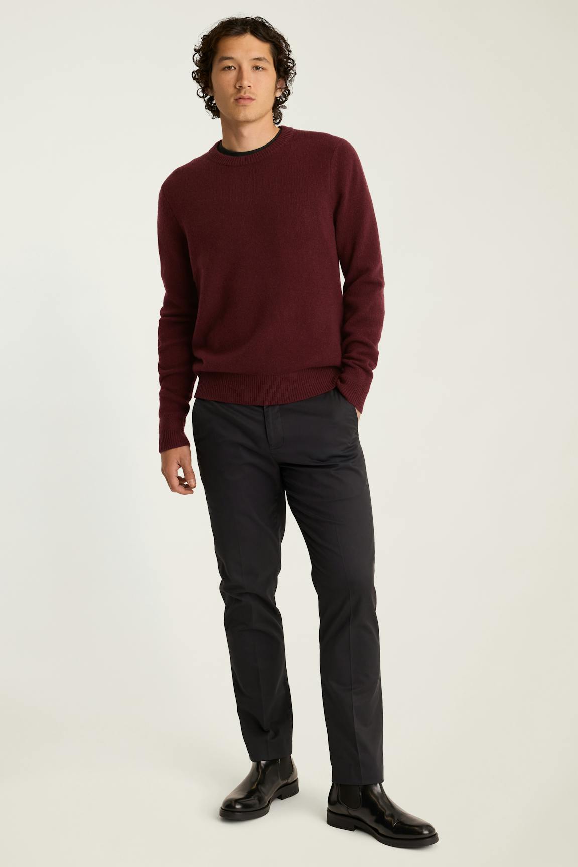 Cashmere Crew Neck Sweater