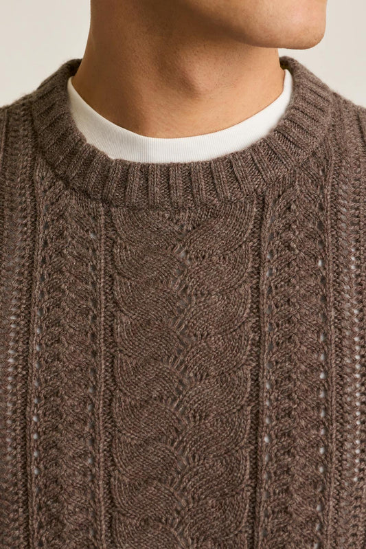 Merino Cable Sweater