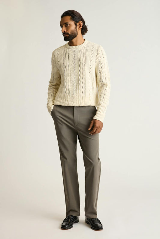 Merino Cable Sweater