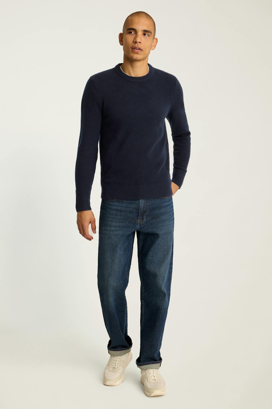 Cashmere Crew Neck Sweater