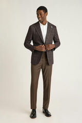 espresso brown windowpane