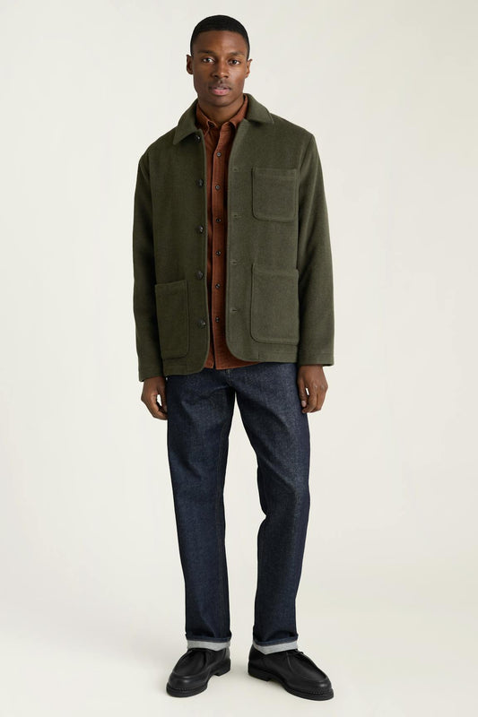Wool Cashmere Chore Jacket