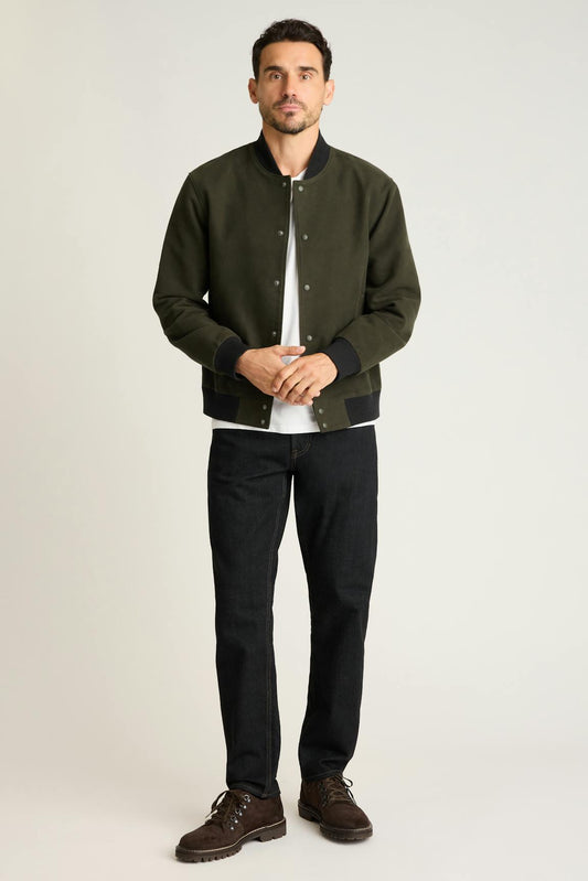 The Italian Moleskin Bomber
