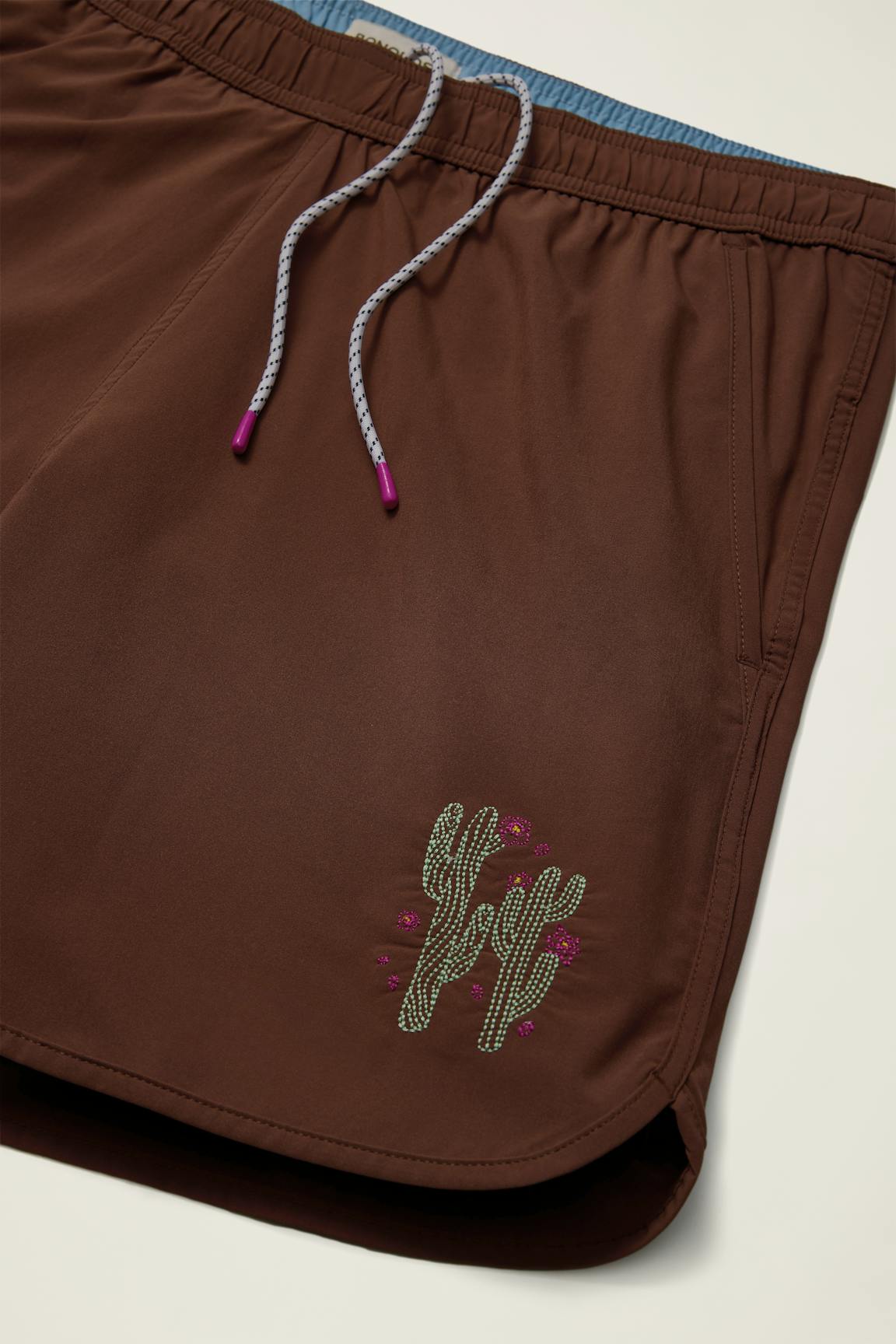 Throwback Swim Trunks