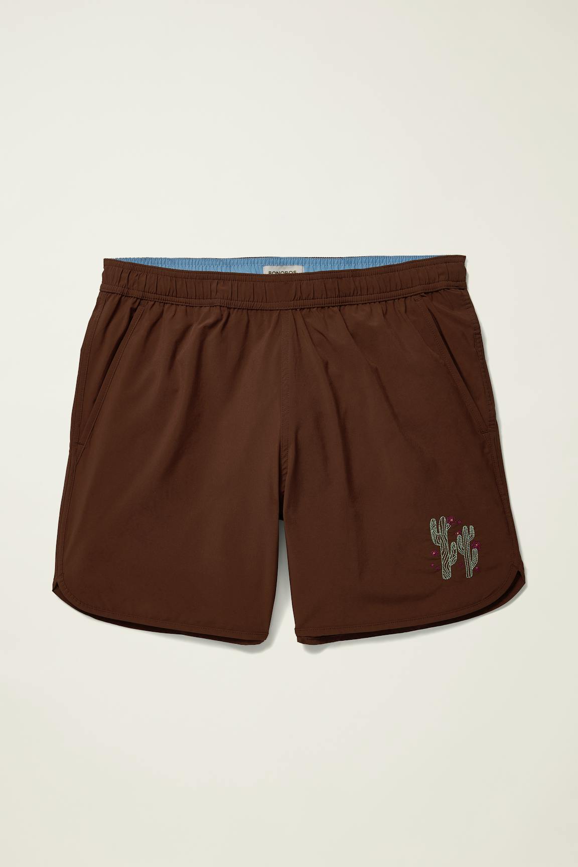 Throwback Swim Trunks