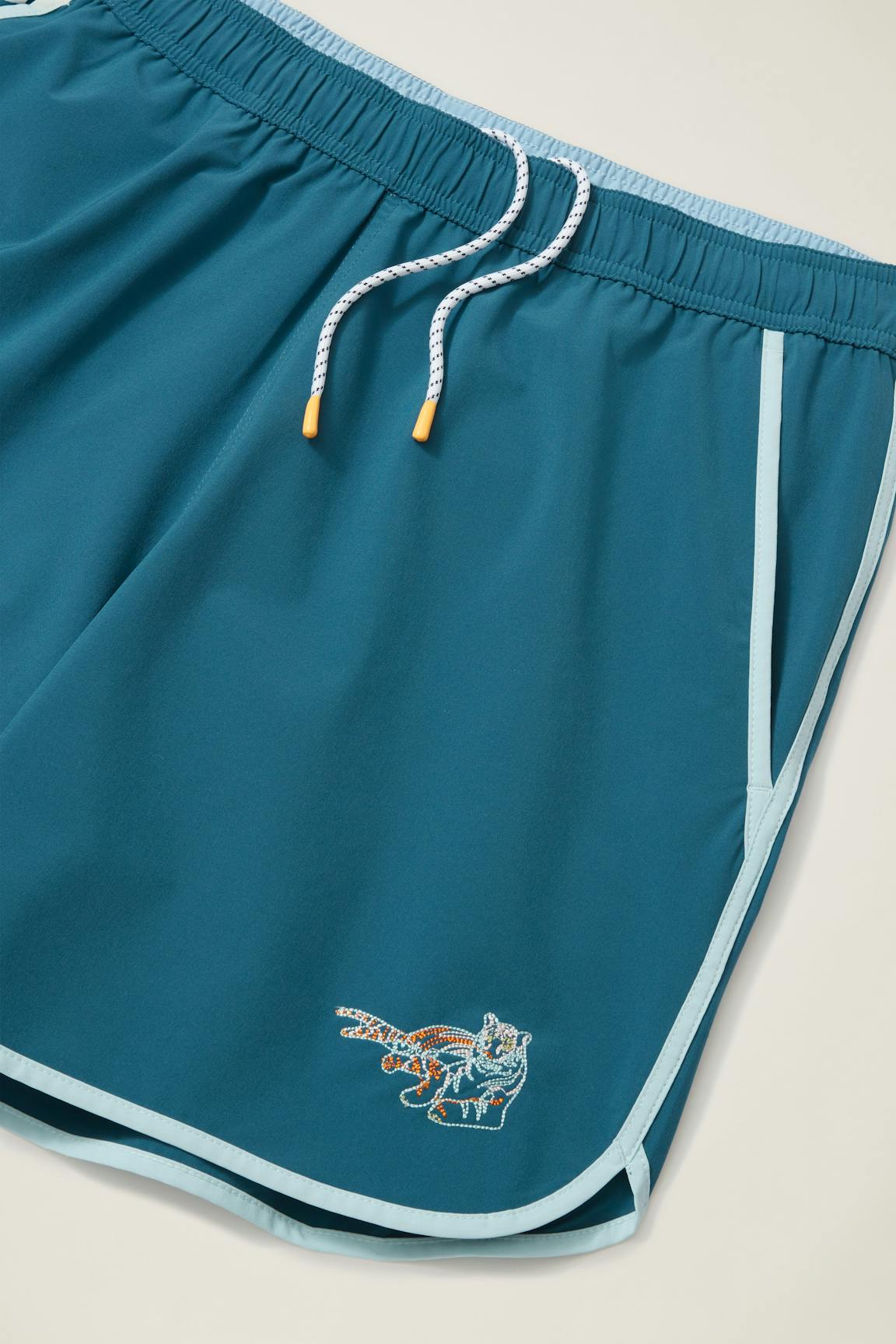 Throwback Swim Trunks