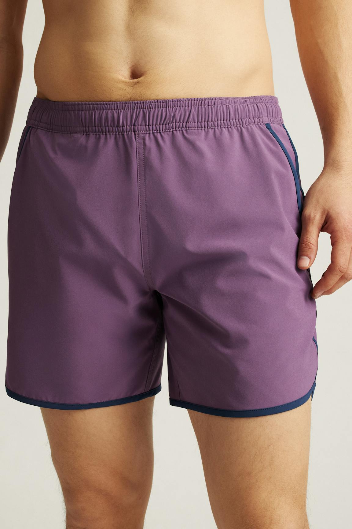 Throwback Swim Trunks
