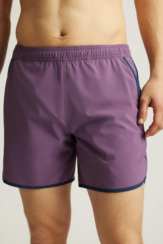 Throwback Swim Trunks