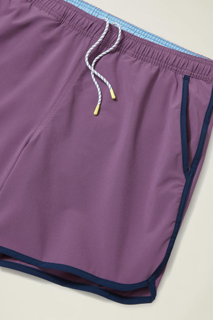 Throwback Swim Trunks