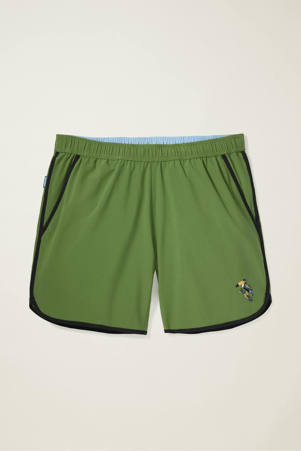 Throwback Swim Trunks