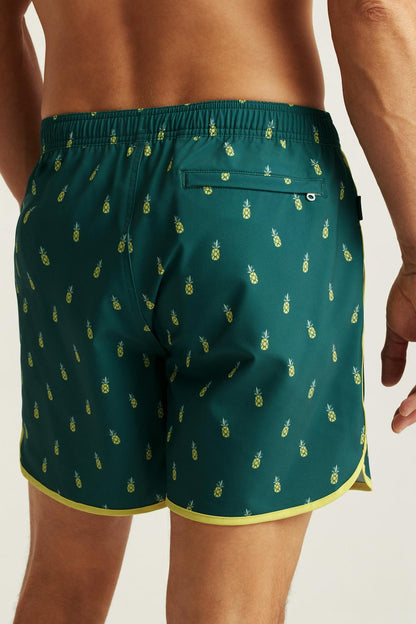 Throwback Swim Trunks