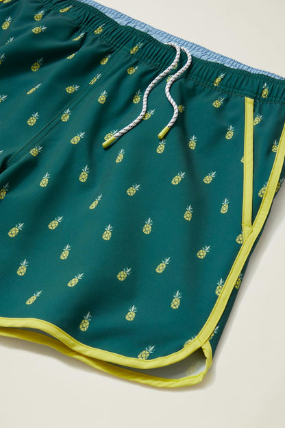 Throwback Swim Trunks