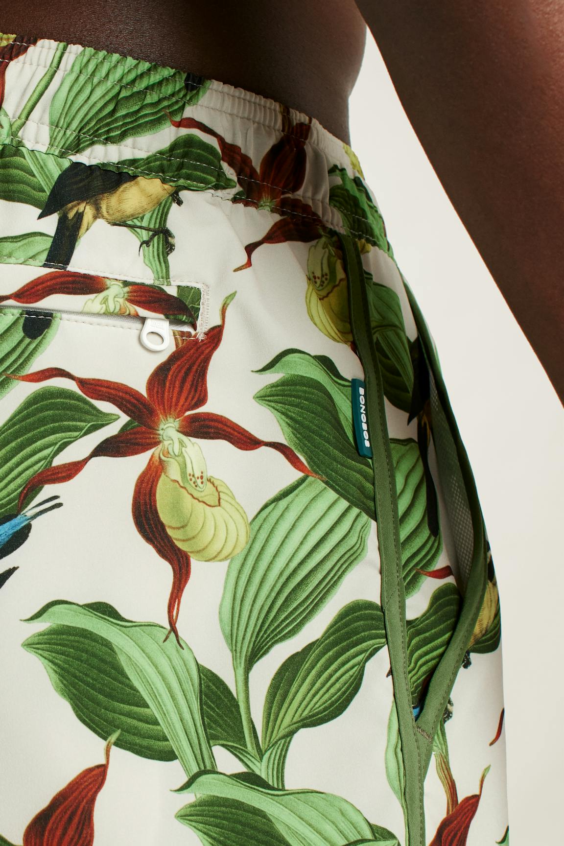Throwback Swim Trunks