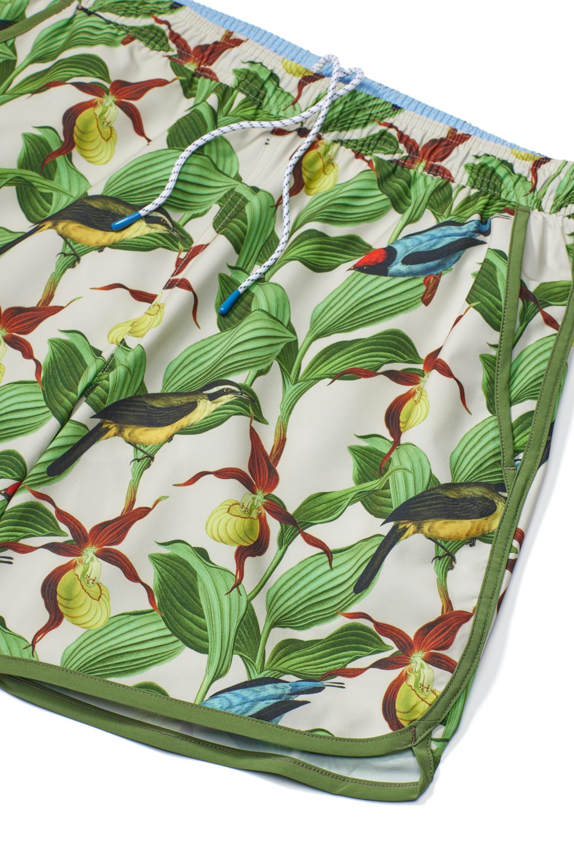 Throwback Swim Trunks