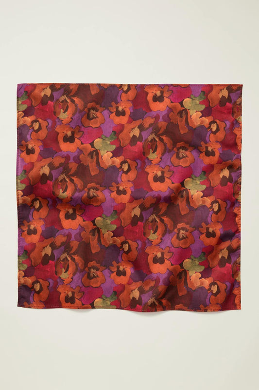 Cotton Pocket Square Made With Liberty Fabric